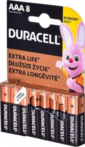 Duracell Zestaw baterii alkaliczne Duracell (x 8) 1