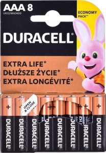 Duracell Zestaw baterii alkaliczne Duracell (x 8) 2