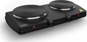 Płyta wolnostojąca Brock Kuchenka elektryczna BROCK 2-palnikowa EP 2000 BK czarna 3