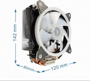 Chłodzenie CPU Gembird Huracan X130 (CPU-HURACAN-ARGB-X130) 2