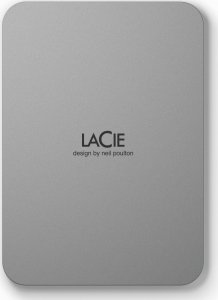 Dysk zewnętrzny HDD LaCie Mobile Drive V2 2TB Srebrny (STLP2000400) 2