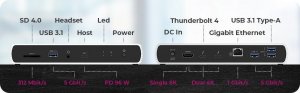 Stacja/replikator Icy Box Thunderbolt 4 (IB-DK8801-TB4) 3