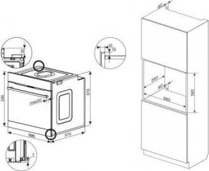 Piekarnik Amica ED97617BA+ X-Type Steam 2