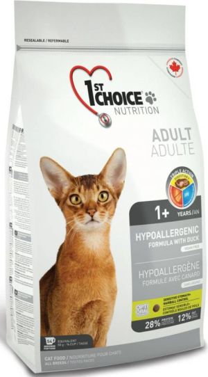 1ST CHOICE Cat Hypoalergen Kaczka 5.44kg 1