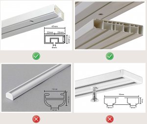 SwitchBot SwitchBot Curtain U Rail 2 sterowanie zasłonami szyna 5