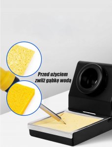 Techrebal STACJA LUTOWNICZA TECHREBAL T12-X OLED 75W T12 11