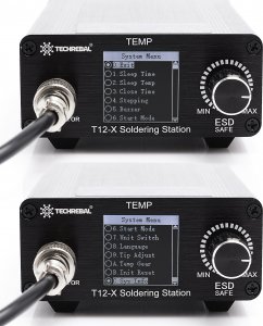 Techrebal STACJA LUTOWNICZA TECHREBAL T12-X OLED 75W T12 2