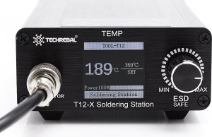 Techrebal STACJA LUTOWNICZA TECHREBAL T12-X OLED 75W T12 3