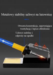 Techrebal STACJA LUTOWNICZA TECHREBAL T12-X OLED 75W T12 9