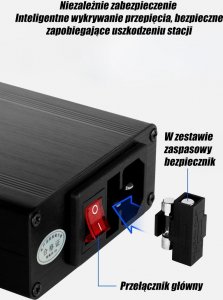 Techrebal STACJA LUTOWNICZA TECHREBAL T12-X OLED 75W T12 10