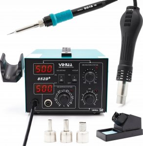 Techrebal Stacja lutownicza Yihua 852D+ + grot+ 2