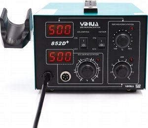 Techrebal Stacja lutownicza Yihua 852D+ + grot+ 3