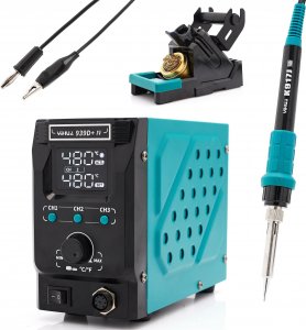 Techrebal PROFESJONALNY ZESTAW STACJA HOT-AIR ZASILACZ 3W1 13