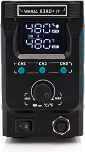 Techrebal PROFESJONALNY ZESTAW STACJA HOT-AIR ZASILACZ 3W1 14