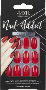 Ardell Sztuczne paznokcie Ardell Nail Addict Cherry Red (24 pcs) 1