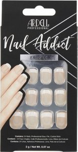 Ardell Sztuczne paznokcie Ardell Nail Addict Classic French (24 pcs) 1