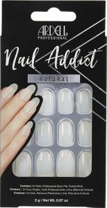 Ardell Sztuczne paznokcie Ardell Nail Addict Naturalny Owalna (24 pcs) 1