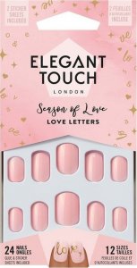 Elegant Touch Sztuczne paznokcie Elegant Touch Luxe Looks Love letters (24 pcs) 1