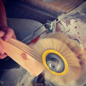 GORGOL Gorgol Szczotka ceramiczna z rurką, włosie syntetyczne, kolor orzech 32/48 6