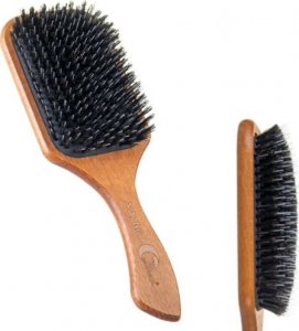 GORGOL Gorgol Szczotka do włosów pneumatyczna z włosia dzika + rozczesywacz 2