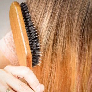 GORGOL Gorgol Szczotka do włosów pneumatyczna z włosia dzika + rozczesywacz 4