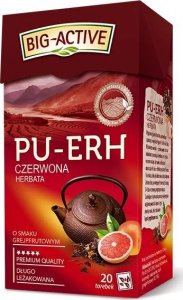 BIG-ACTIVE BIG-ACTIVE herbata czerwona PU-ERH Grejpfrut 20tb 1