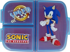Stor LUNCH BOX ŚNIADANIÓWKA SONIC Z PRZEGRODAMI 2
