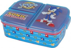 Stor LUNCH BOX ŚNIADANIÓWKA SONIC Z PRZEGRODAMI 3