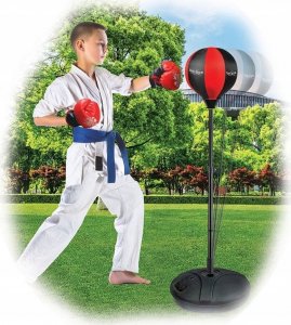 AIG mix Zestaw Bokserski Dla Dzieci Rękawice Gruszka Boks 13