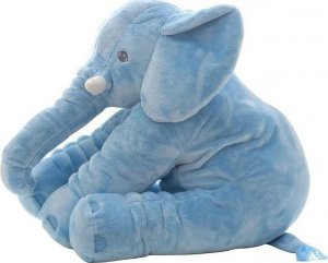 AIG mix Słoń Maskotka Pluszak Poduszka Przytulanka 60 Cm NIEBIESKI 4