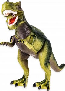 AIG mix Duży Dinozaur T-Rex Chodzi Ryczy Świeci Zieje Dym 5