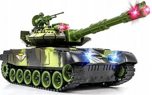 AIG mix Duży Czołg Zdalnie Sterowany Big War Tank Efekty 11