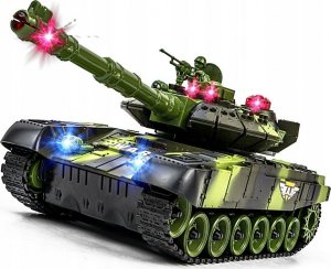 AIG mix Duży Czołg Zdalnie Sterowany Big War Tank Efekty 6