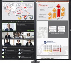 Monitor LG Ergo Dual 27QP88D-B 3