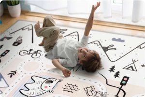 Nukido Mata piankowa zwijana 180 x 150 x 1,5 cm NK-342 13