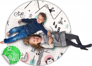 Nukido Mata piankowa zwijana 180 x 150 x 1,5 cm NK-342 10