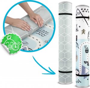 Nukido Mata piankowa zwijana 180 x 150 x 1,5 cm NK-342 12