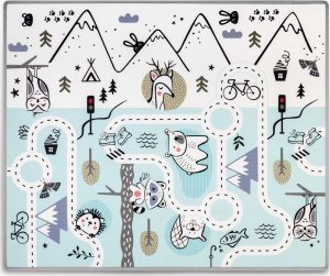 Nukido Mata piankowa zwijana 180 x 150 x 1,5 cm NK-342 3