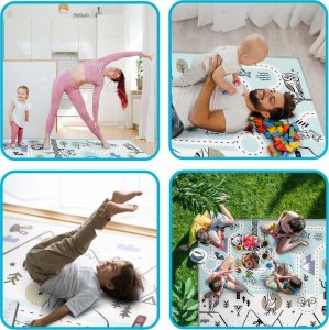 Nukido Mata piankowa zwijana 180 x 150 x 1,5 cm NK-342 5