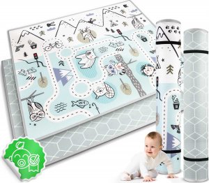 Nukido Mata piankowa zwijana 180 x 150 x 1,5 cm NK-342 9