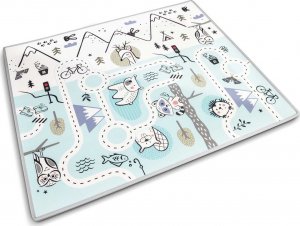 Nukido Mata piankowa zwijana 180 x 150 x 1,5 cm NK-342 10