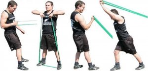 YakimaSport Powerband Power Band GTX średni opór żółty 1 szt. 7