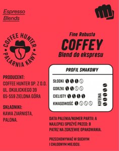 Kawa ziarnista Coffee Hunter Coffey Blend 500 g 2