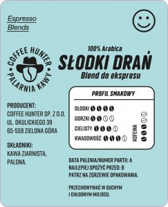 Kawa ziarnista Coffee Hunter Słodki Drań 1 kg 2