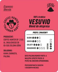 Kawa ziarnista Coffee Hunter Vesuvio 6 kg 3