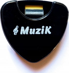 Dunlop Pojemnik na kostki do gitary MuziK piórko| UCHWYT 1