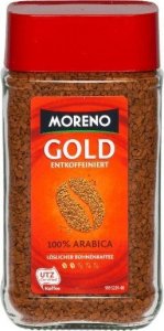 Moreno Moreno Bezkofeinowa Kawa Rozpuszczalna 100 g 1