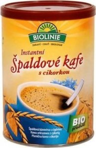 BIOLINIE Kawa orkiszowa z cykorią instant BIO 100g Biolinie 1