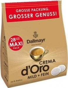 Dallmayr Dallmayr Crema d'Oro Mild&Fein Kawa w Padach 28 szt. 1