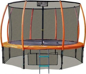 Trampolina ogrodowa Tima Sport P1711023 z siatką wewnętrzną 8 FT 244 cm 1